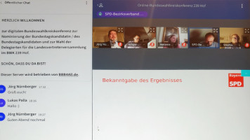 Online-Bundeswahlkreiskonferenz 239 Hof