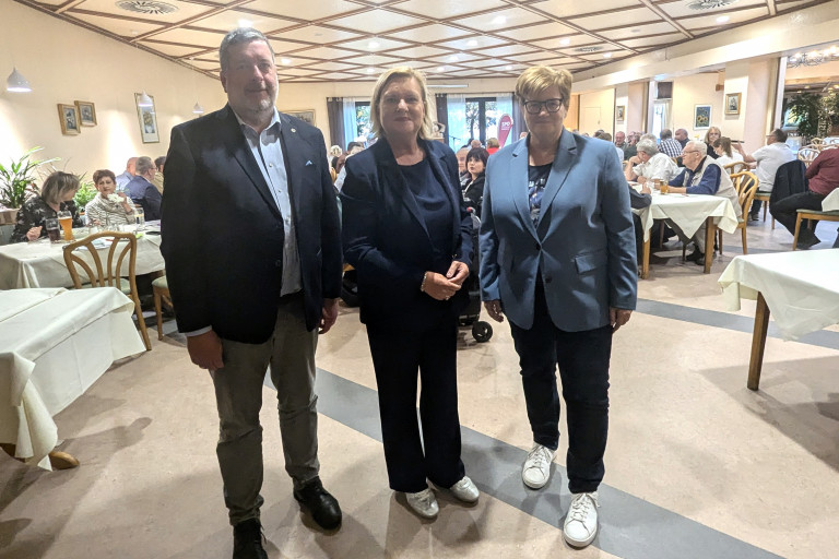 Jörg Nürnberger, Dr. Eva Högel und Anette Kramme